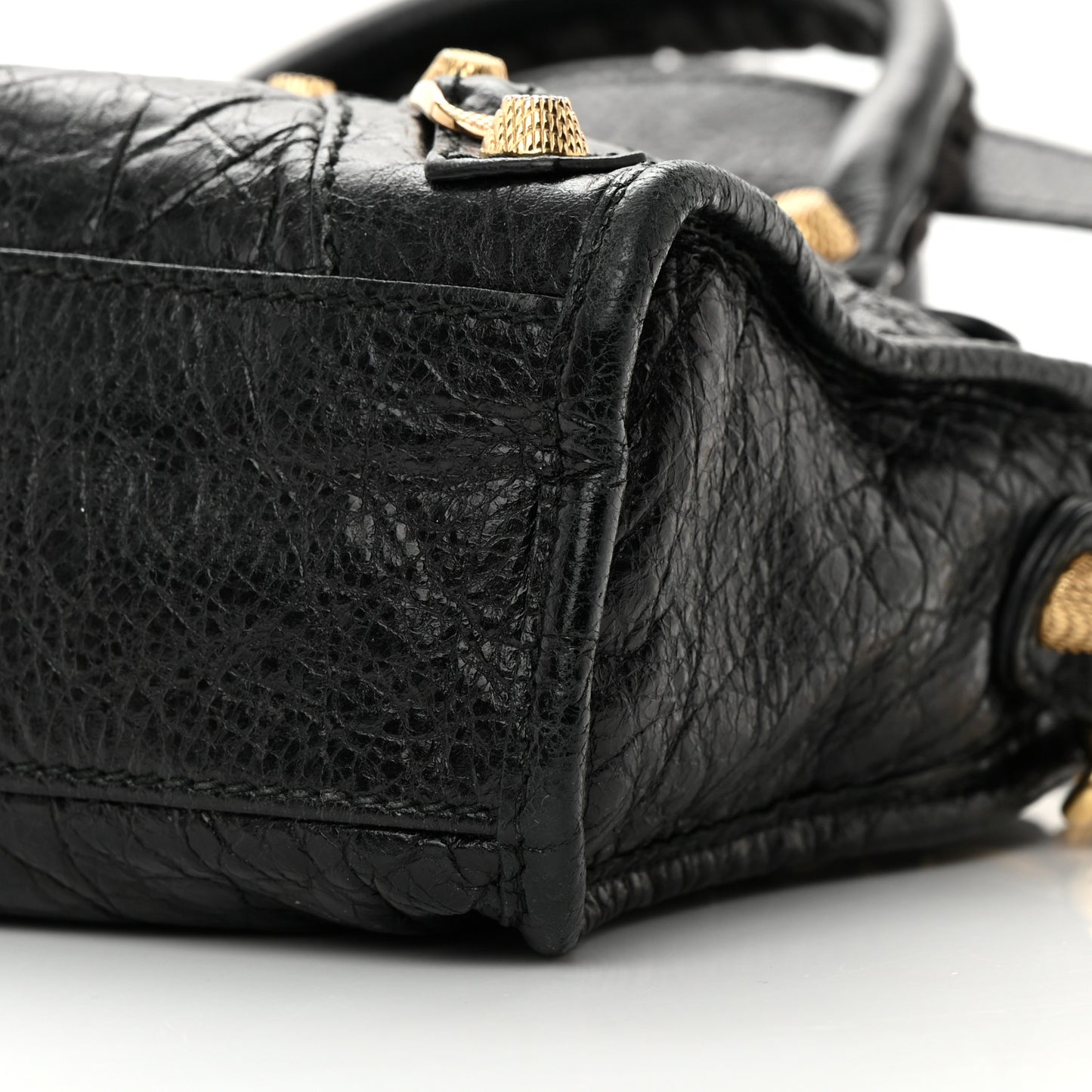 Agneau Giant 12 Gold Hardware Mini City Black