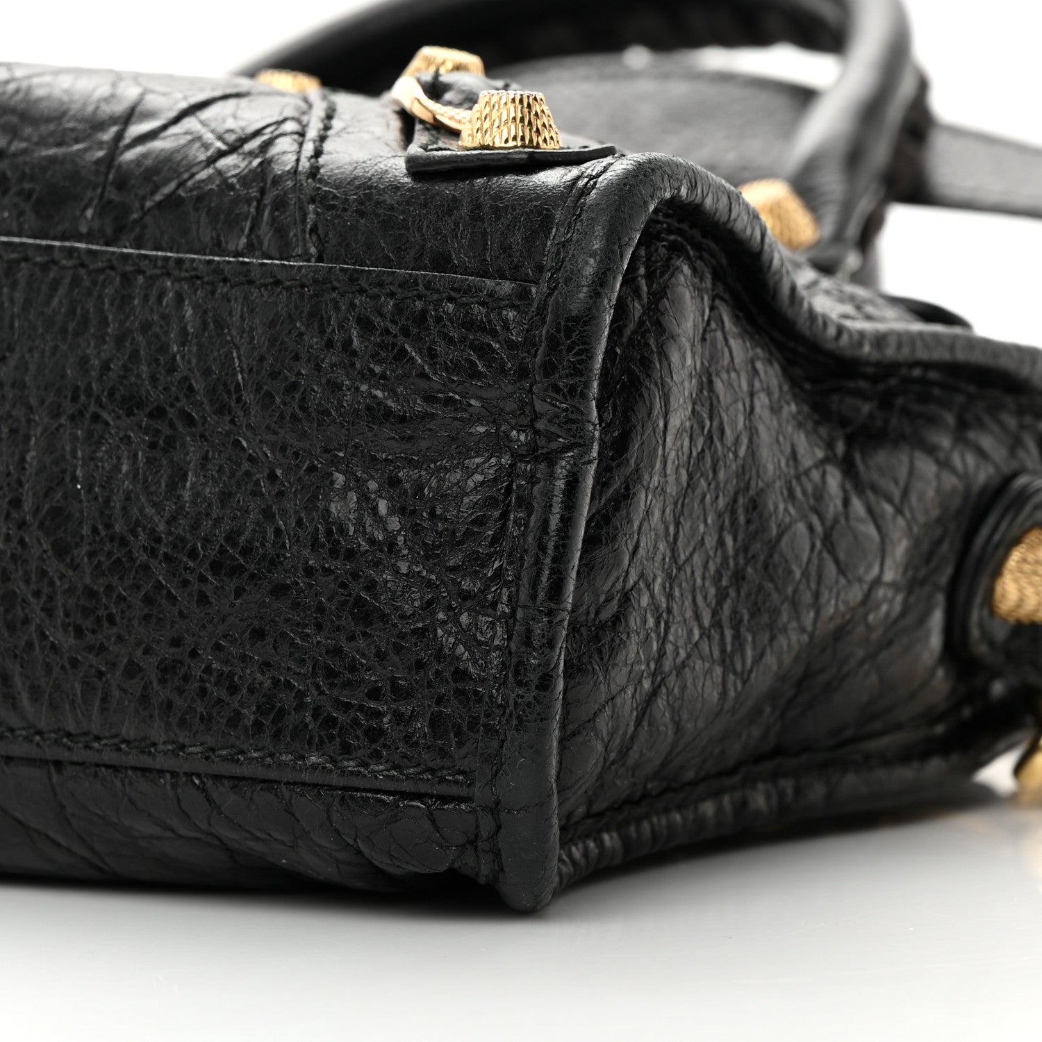 Balenciaga Agneau Giant 12 Gold Hardware Mini City Black 10 of 20