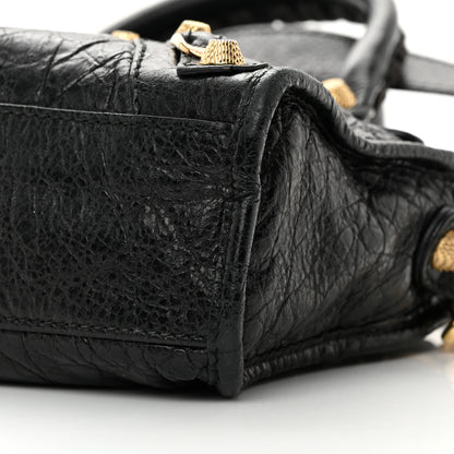 Balenciaga Agneau Giant 12 Gold Hardware Mini City Black 10 of 20