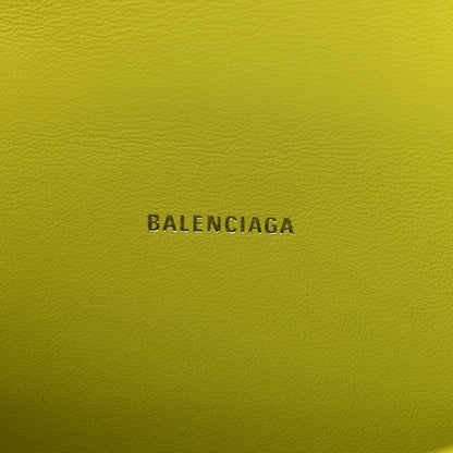 Balenciaga Grained Calfskin Hourglass Top Handle Bag XS Lime 6 of 12