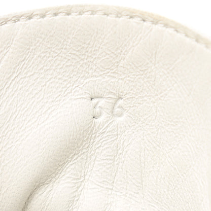 Hermes Calfskin Womens Climb Sneakers 36 White 8 of 9