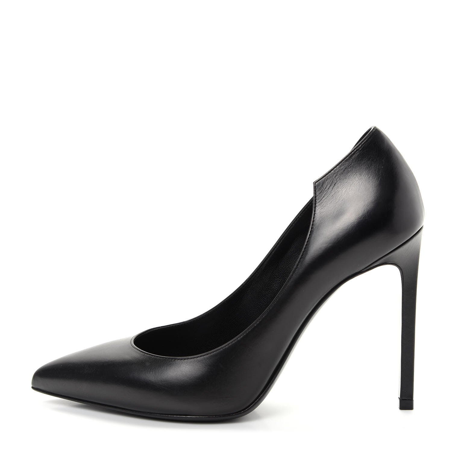 Saint Laurent Calfskin 105 Pumps 36.5 Black 1 of 11