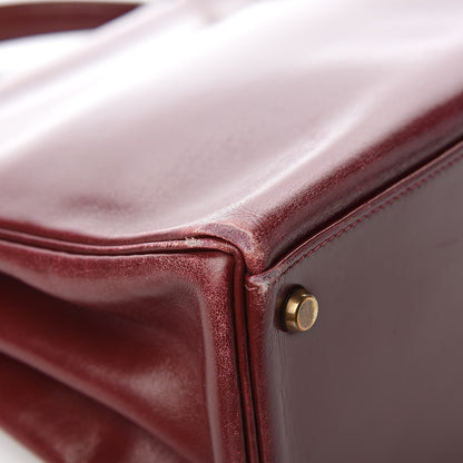 Hermes Box Kelly Retourne 32 Rouge H 32 of 40
