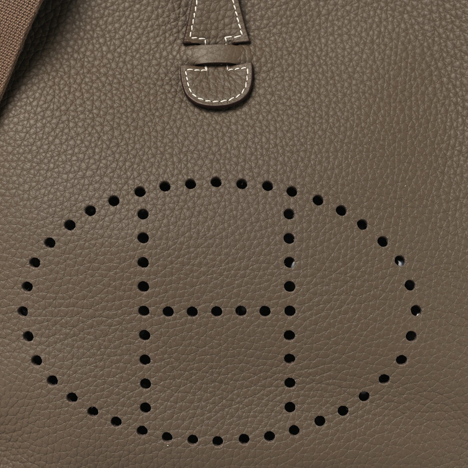 Hermes Taurillon Clemence Evelyne III PM Etoupe 8 of 11