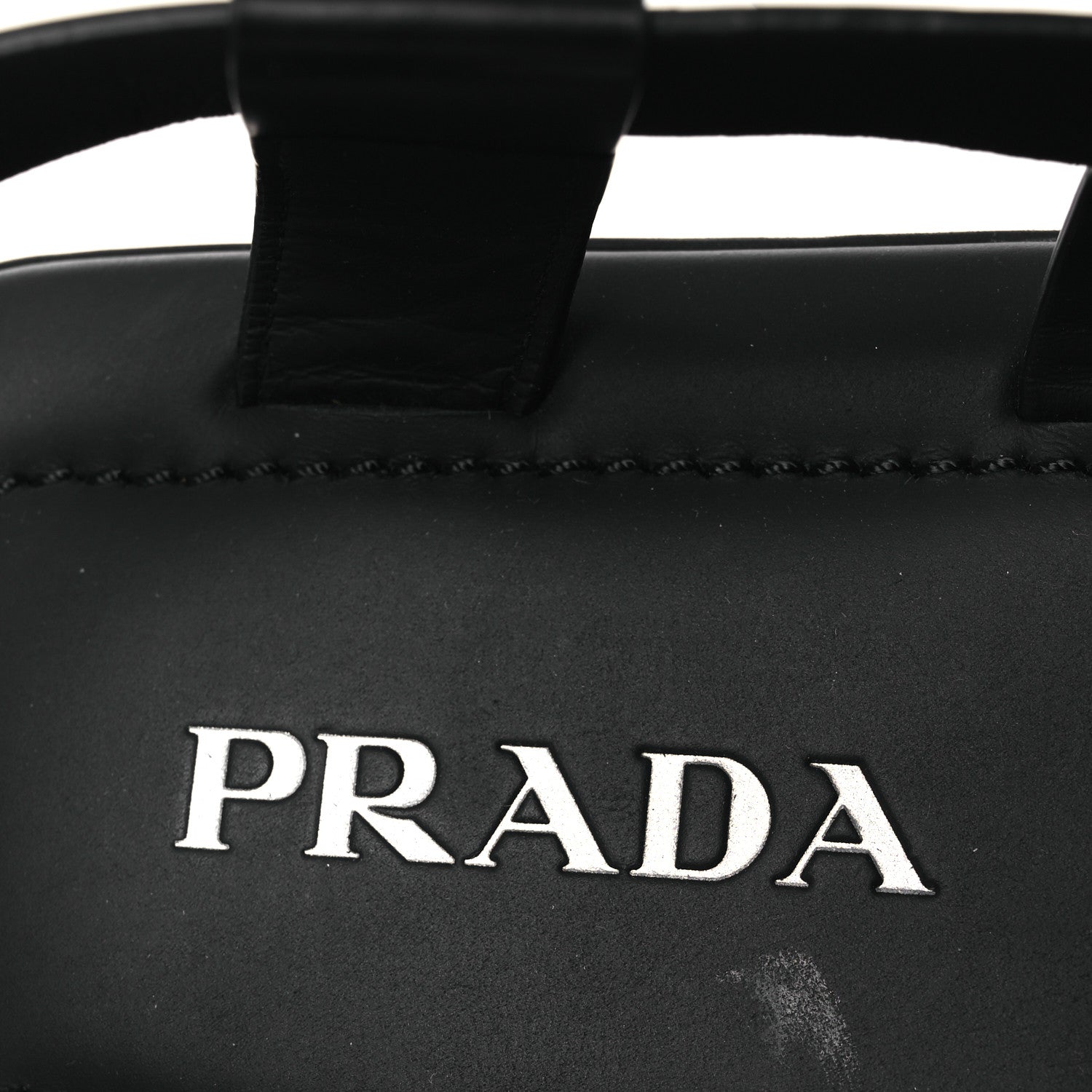 Prada Spazzolato Rois Mens Fisherman Cage Sandals 9 Black 9 of 13