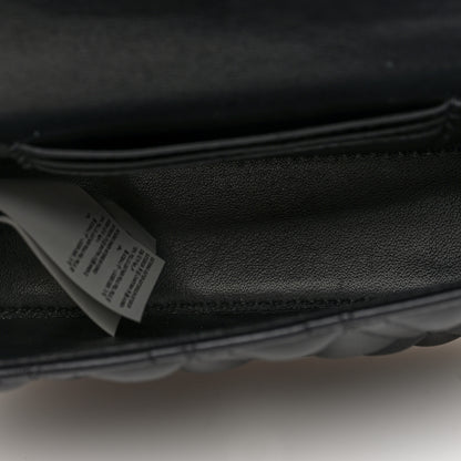 Versace Nappa Quilted Virtus Evening Bag Black 5 of 9