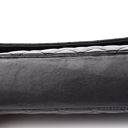 Chanel Lambskin Quilted Mini Rectangular Flap Bag Black 10 of 18