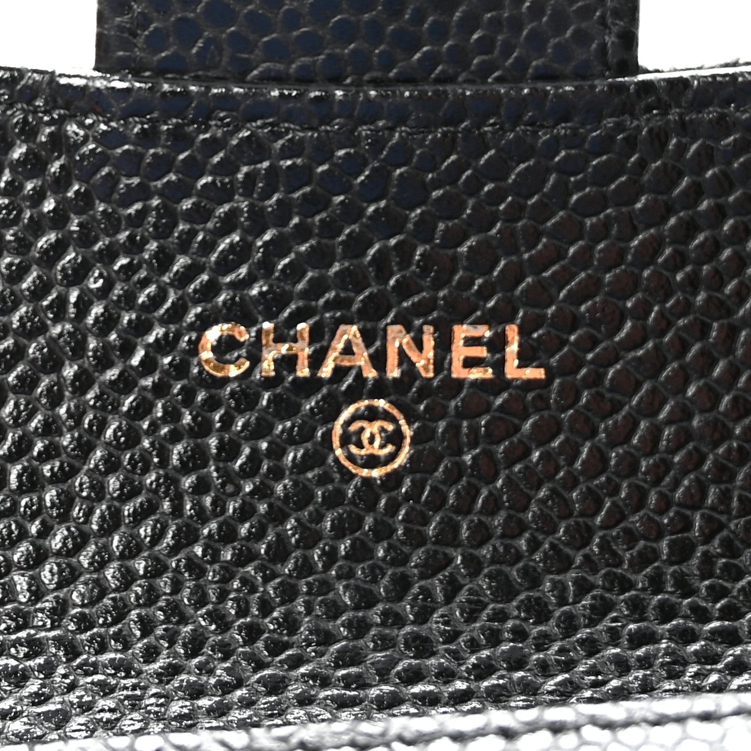 Chanel Caviar Quilted Flap Card Holder Wallet Black 6 of 9