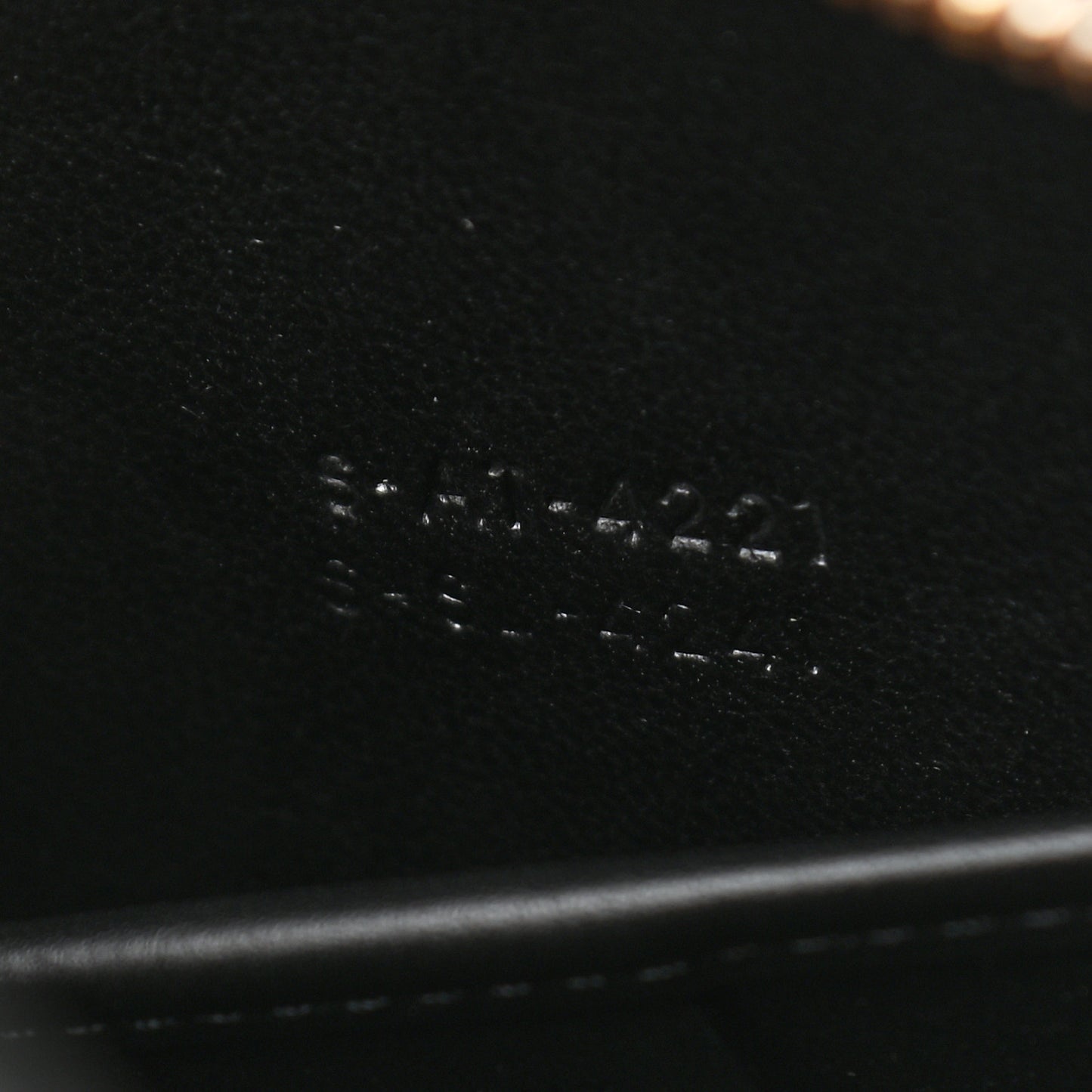 Smooth Calfskin Nano Luggage Black