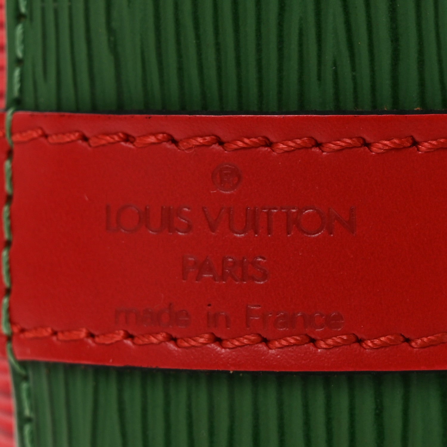 Louis Vuitton Epi Petit Bi-Color Noe Borneo Castillan Red 5 of 8