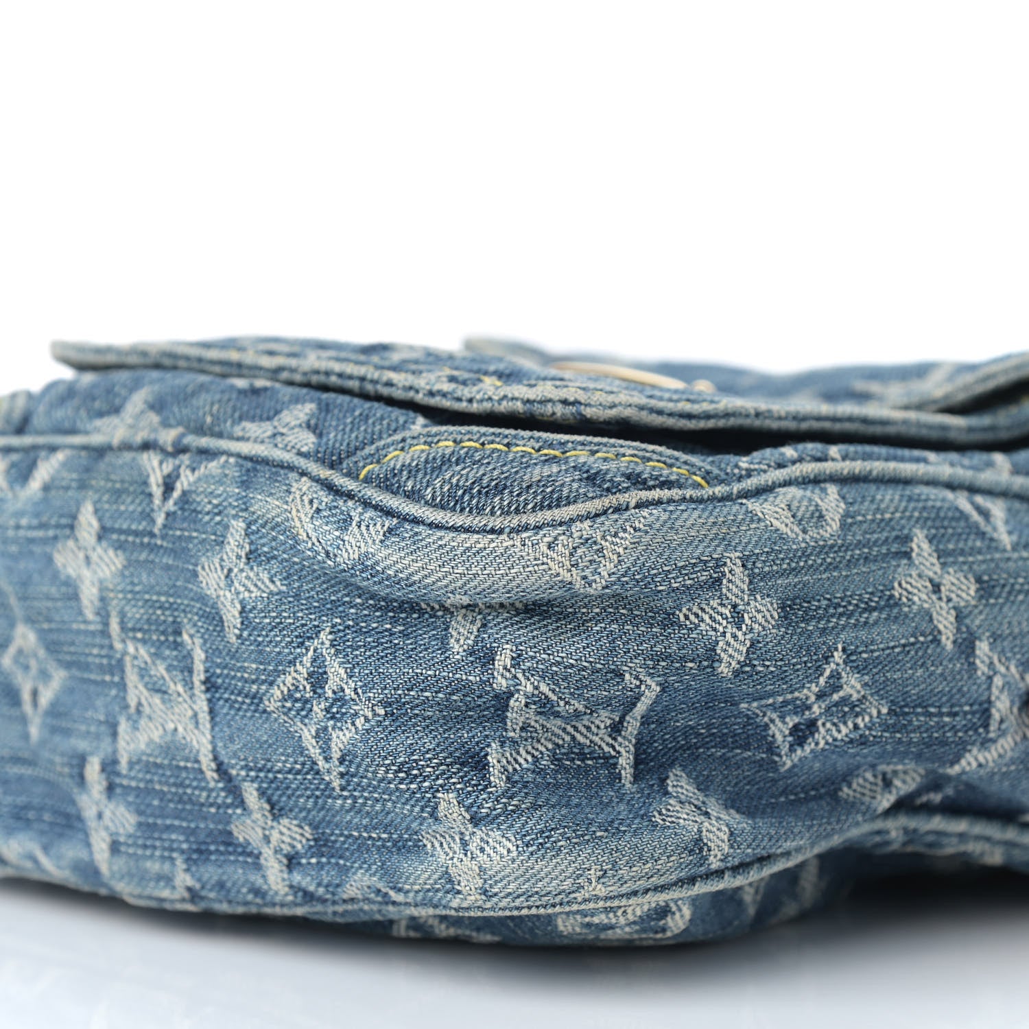Louis Vuitton Denim Camera Bag Blue 9 of 12