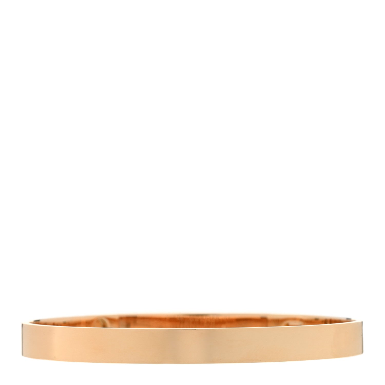 Hermes 18K Rose Gold PM Collier De Chien Bracelet ST 2 of 3