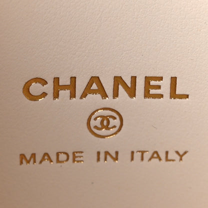 Chanel Caviar Quilted Coco Handle Clutch With Chain White 6 of 11