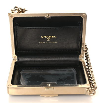 Chanel Patent Calfskin Boy Minaudiere Black 4 of 9