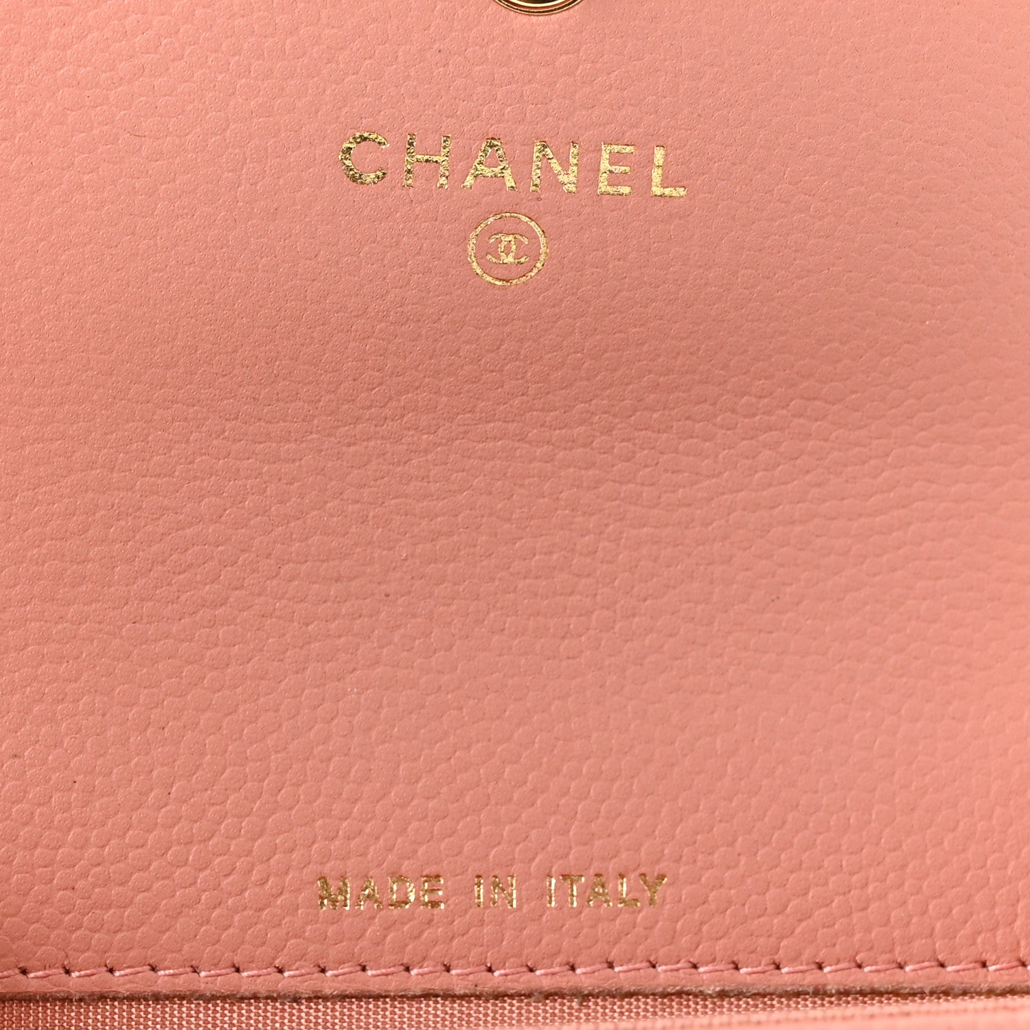 Chanel Caviar Quilted Boy Flap Card Holder Wallet Light Pink 6 of 8