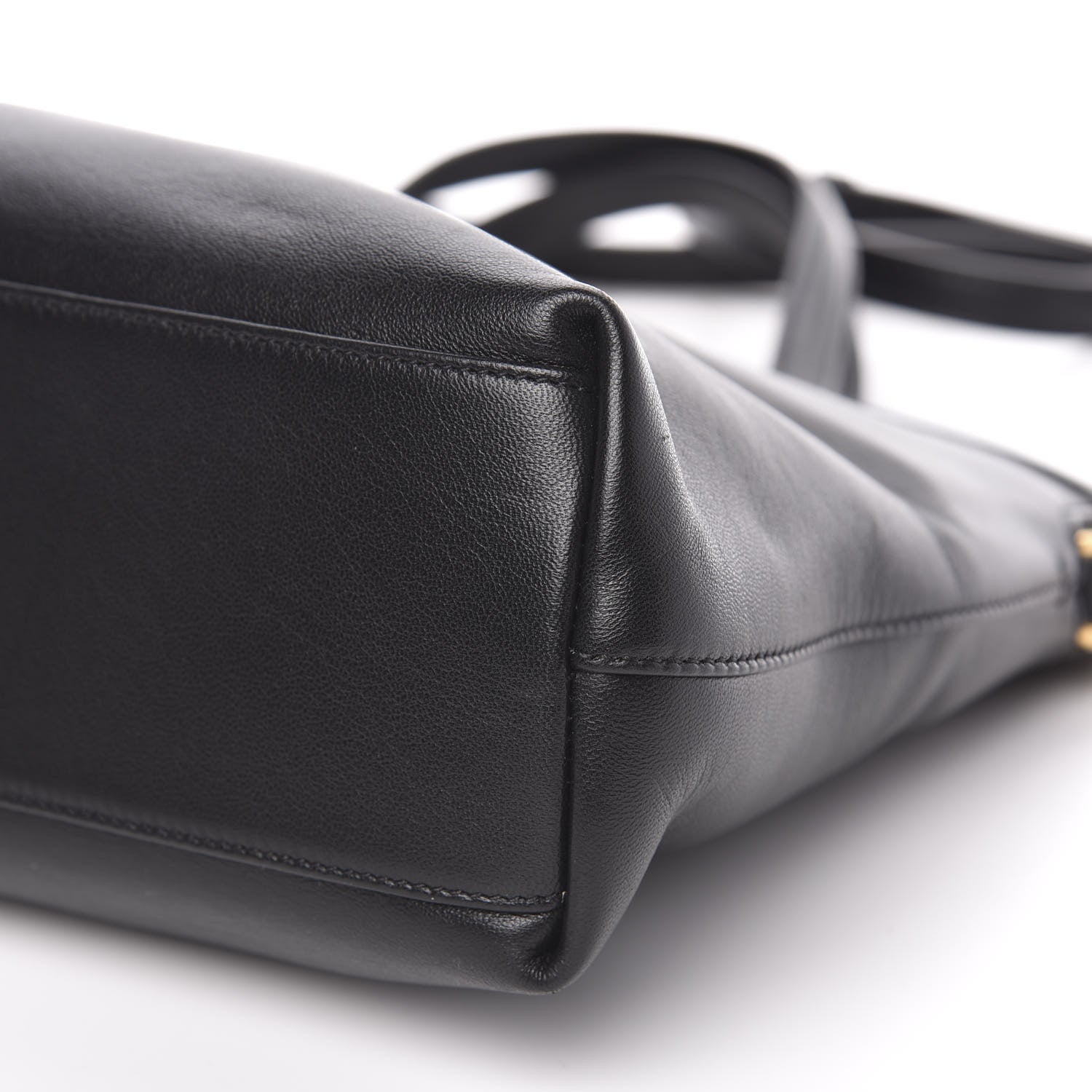 Gucci Lambskin Medium Linea Matisse Top Handle Bag Black 10 of 12