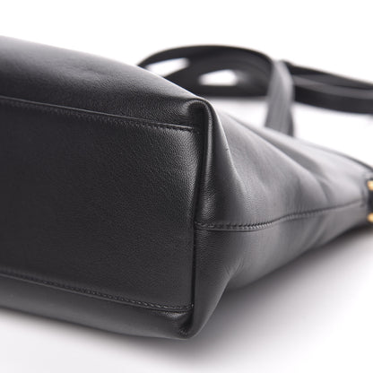 Gucci Lambskin Medium Linea Matisse Top Handle Bag Black 10 of 12