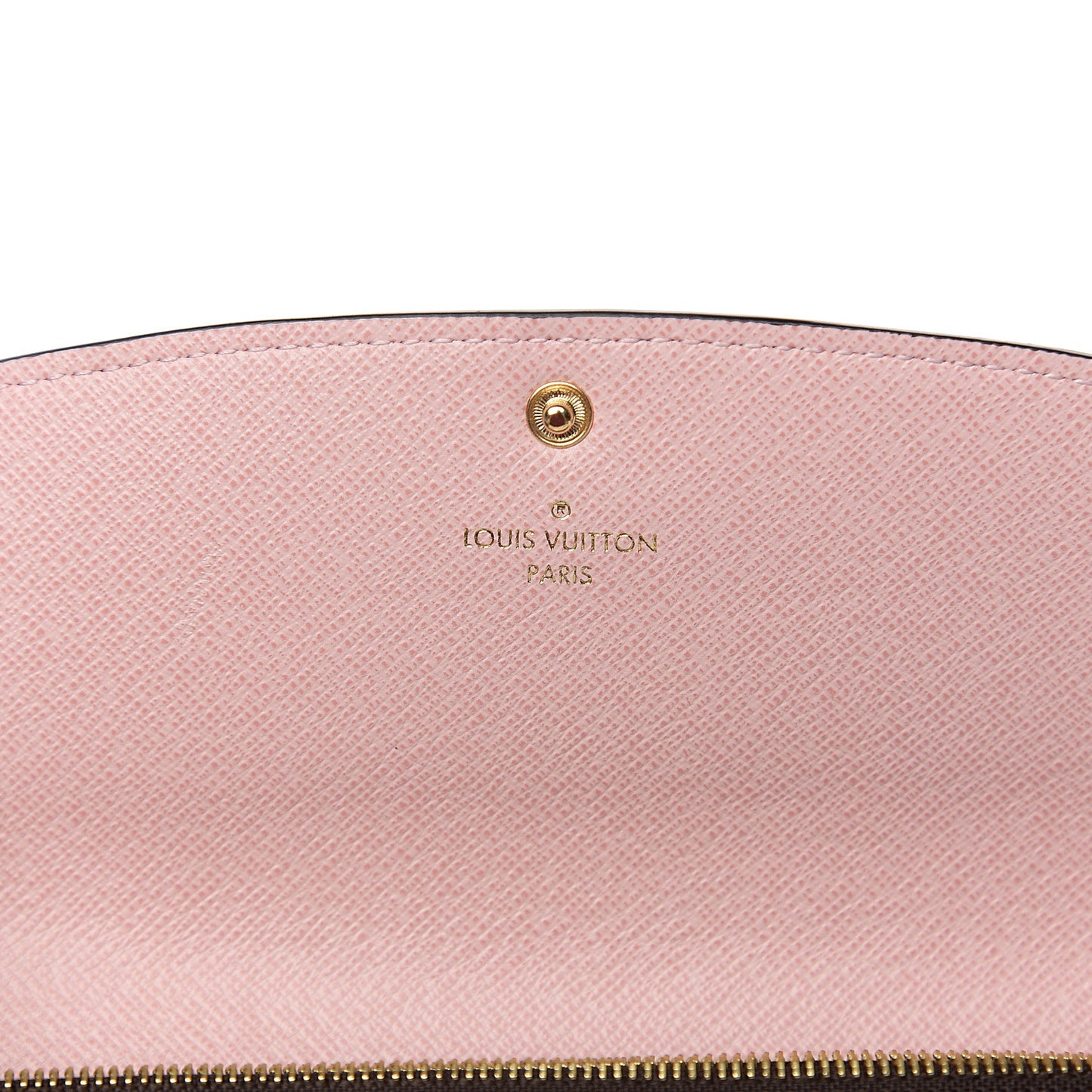 Monogram Emilie Wallet Rose Ballerine