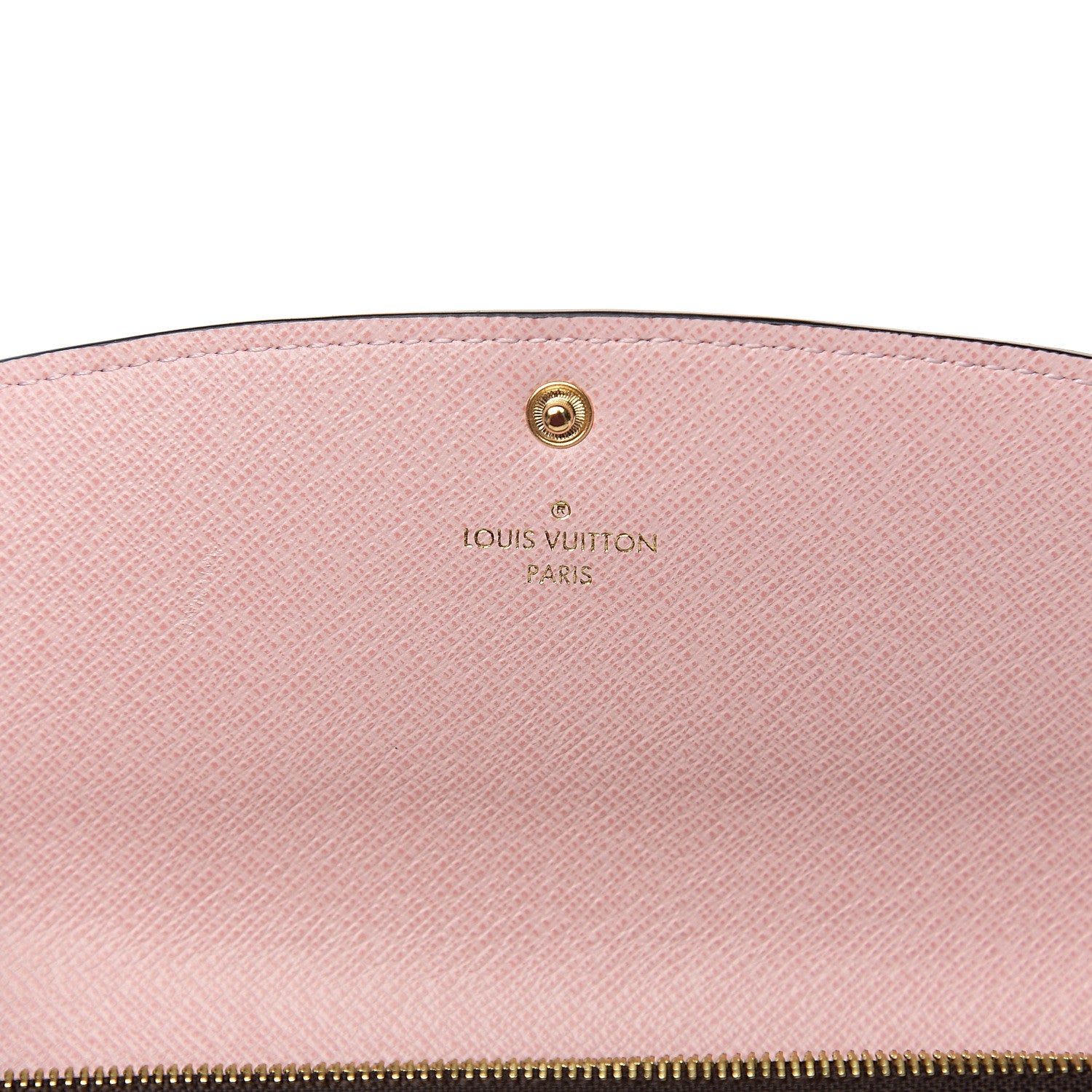 Louis Vuitton Monogram Emilie Wallet Rose Ballerine 5 of 6