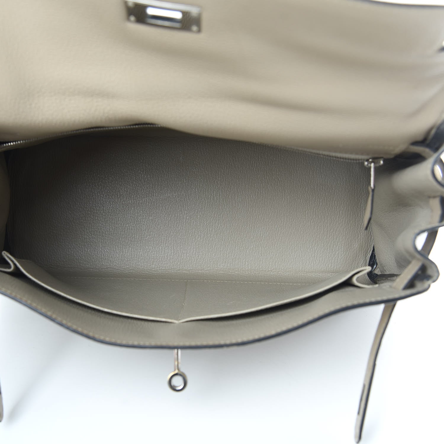 Hermes Togo Kelly Retourne 32 Gris Tourterelle 5 of 13