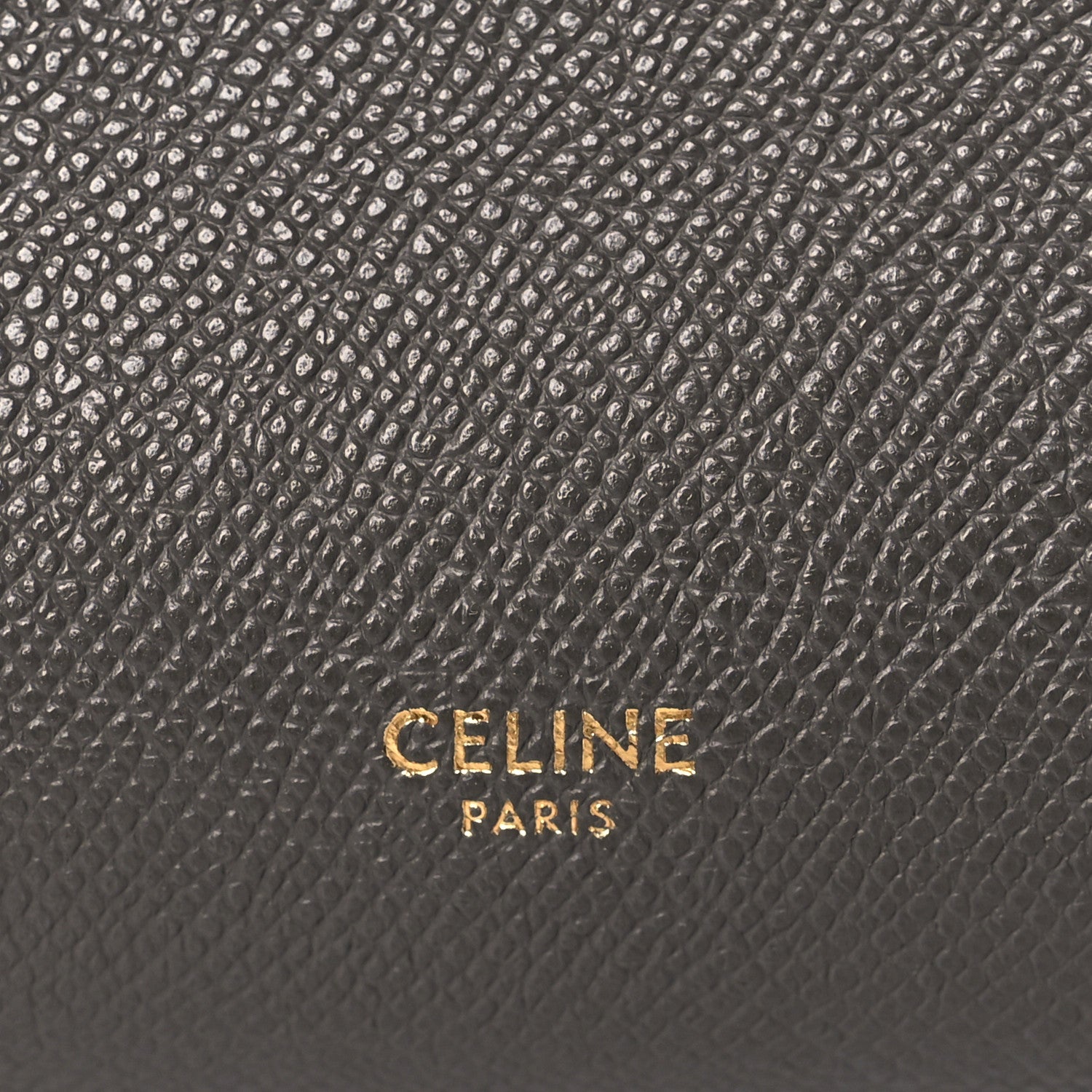 Celine Grained Calfskin Nano Belt Bag Grey 6 of 9