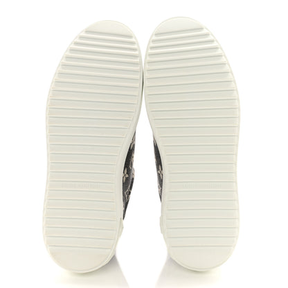 Louis Vuitton Denim Monogram Time Out Sneakers 38 5 of 8