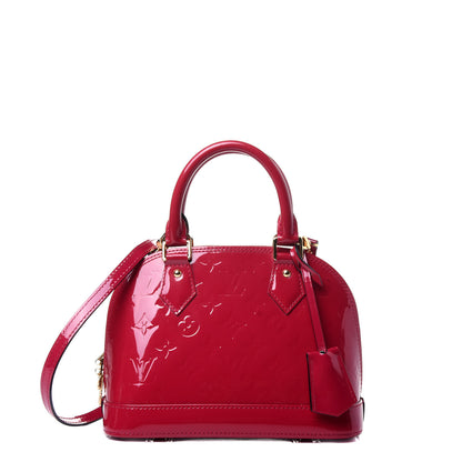 Louis Vuitton Vernis Alma BB Rose Indien 2 of 19