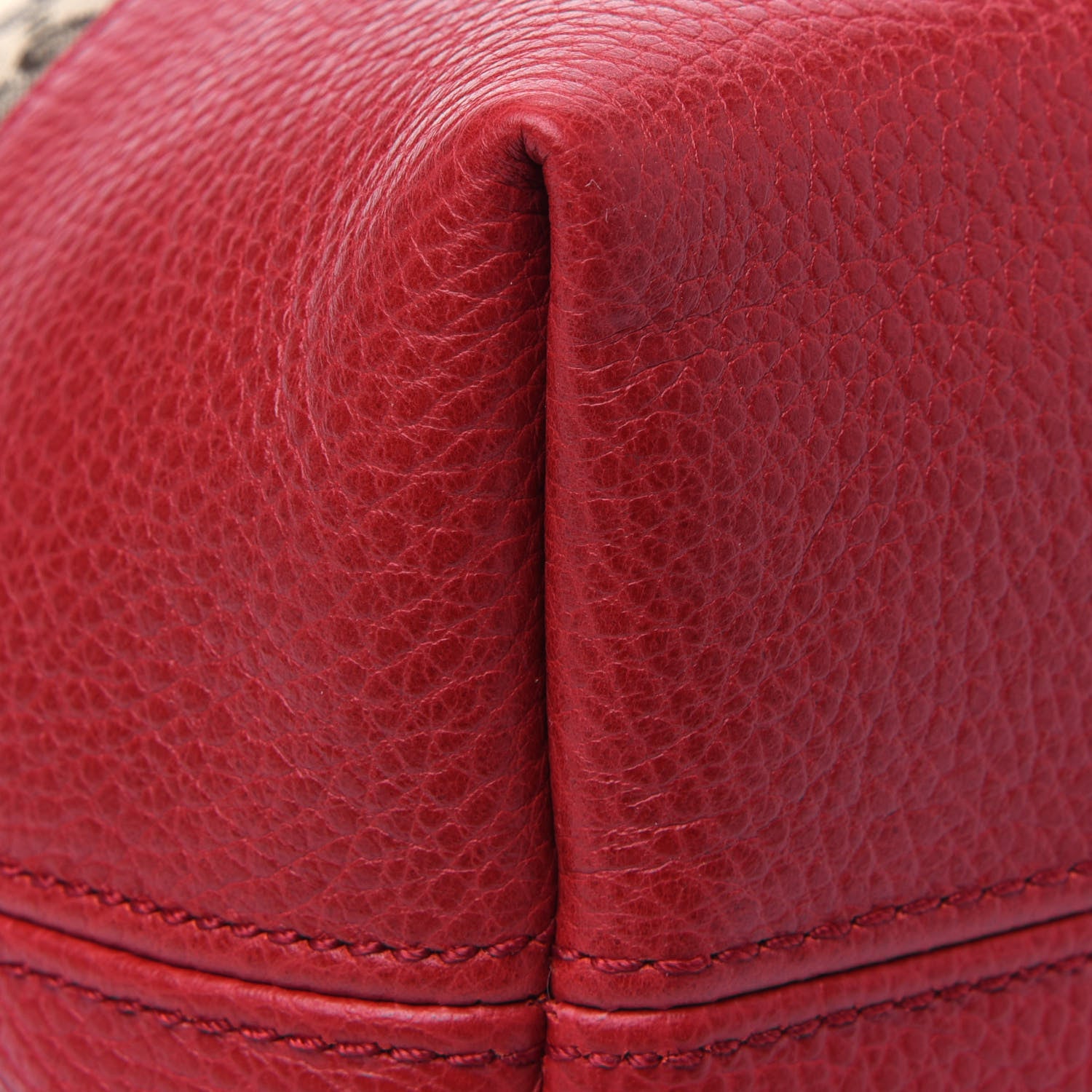 Gucci Monogram Medium Bree Shoulder Bag Red 17 of 20