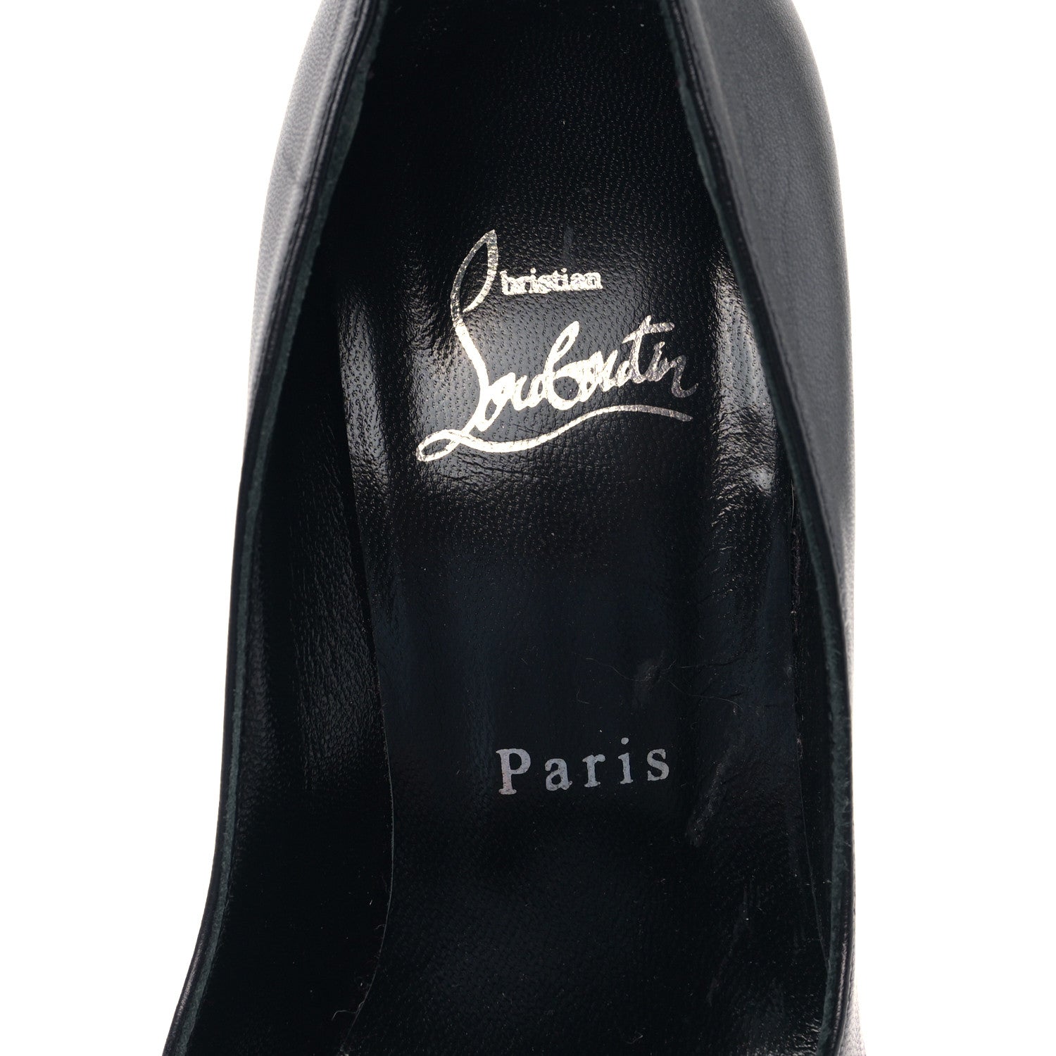 Christian Louboutin Kid Victoria 160 Pumps 36.5 Black 7 of 7