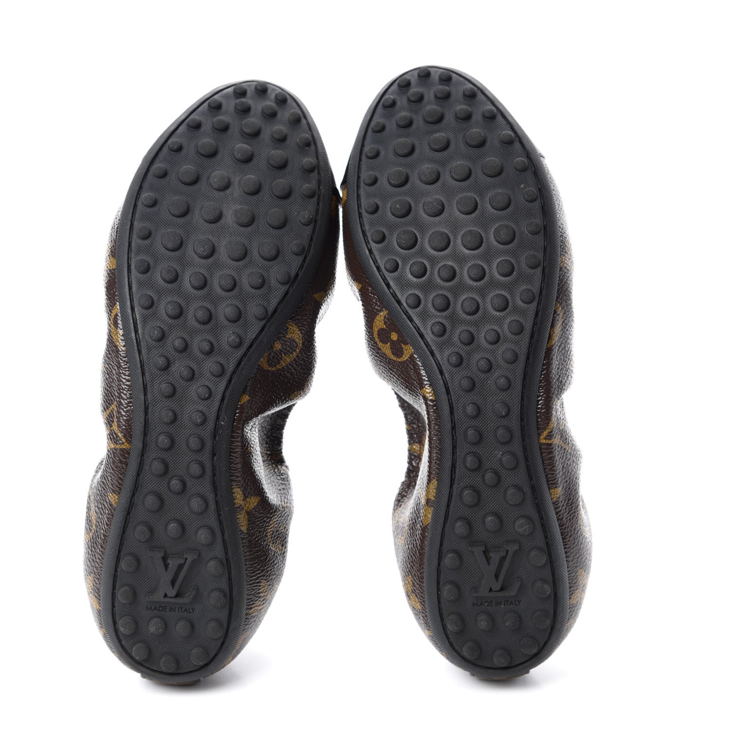 Louis Vuitton Monogram Flirty Ballerina Flats 36 Black 6 of 10