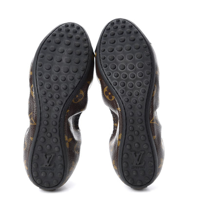 Louis Vuitton Monogram Flirty Ballerina Flats 36 Black 6 of 10