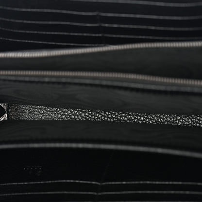 Gucci Calfskin GG Marmont Chain Wallet Black 5 of 11