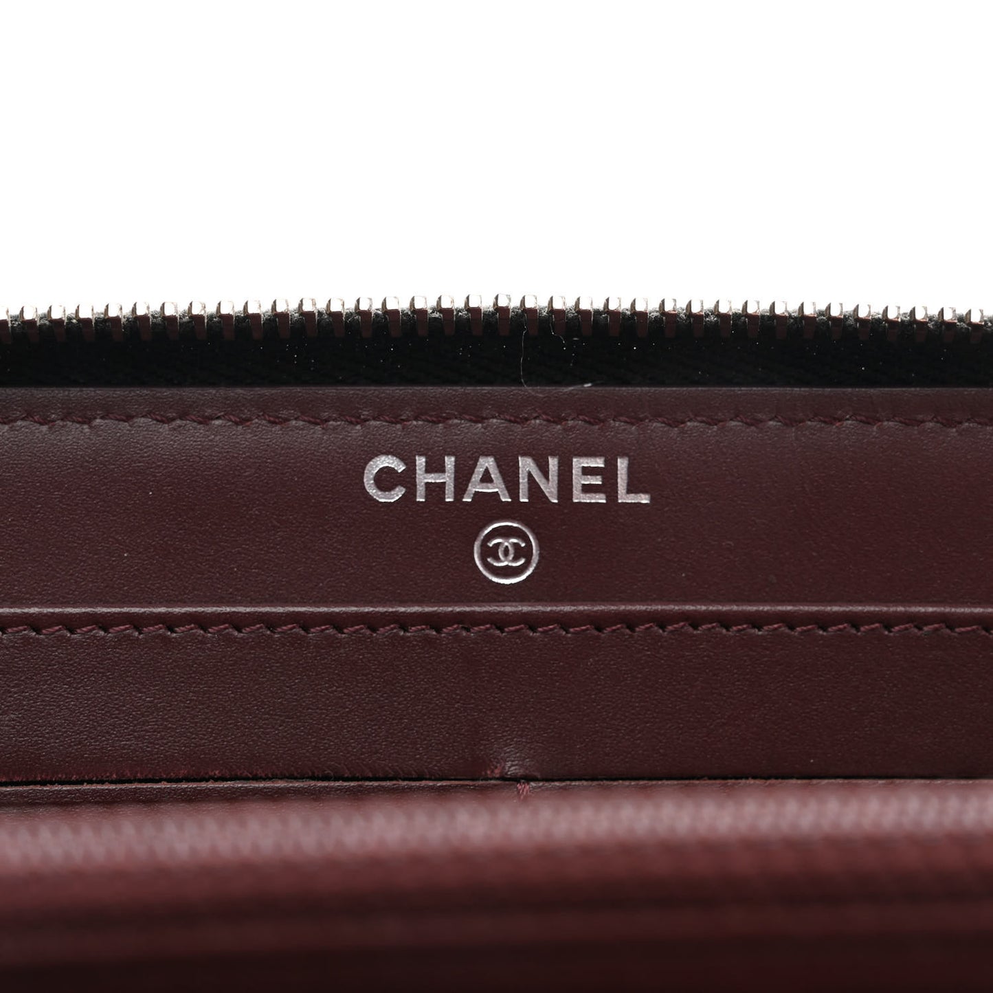 Caviar Quilted Large Gusset Zip Around Wallet Black