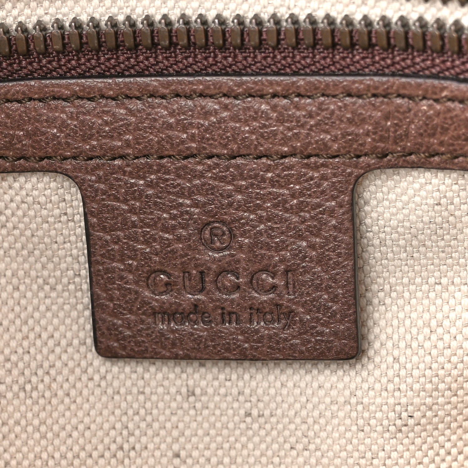 Gucci GG Supreme Monogram Web Small Ophidia Messenger Bag Brown 7 of 13