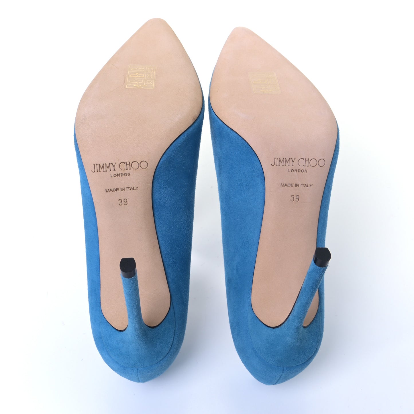 Suede Romy 100 Pumps 39 Robot Blue