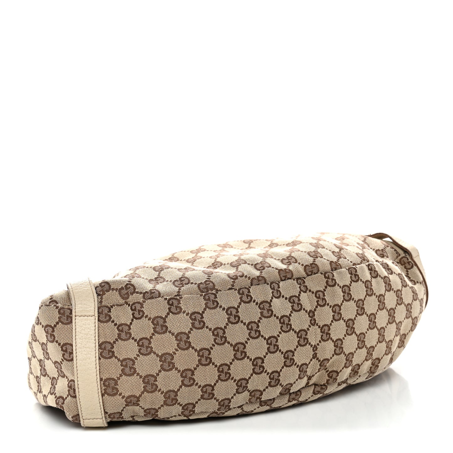 Monogram Medium Abbey Shoulder Bag Off White