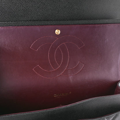 Chanel Caviar Quilted Maxi Double Flap Black 6 of 11
