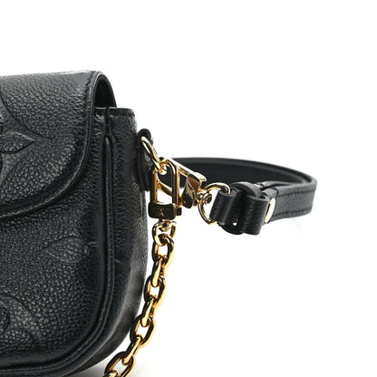 Louis Vuitton Empreinte Monogram Giant Ivy Wallet On Chain Black 11 of 11