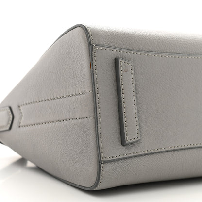 Givenchy Sugar Goatskin Mini Antigona Pearl Grey 9 of 15