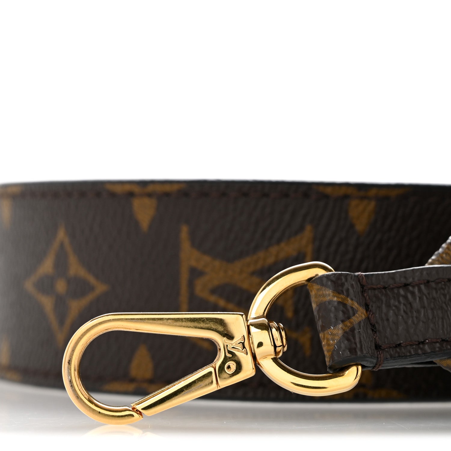 Louis Vuitton Monogram Bandouliere Shoulder Strap Black 6 of 7
