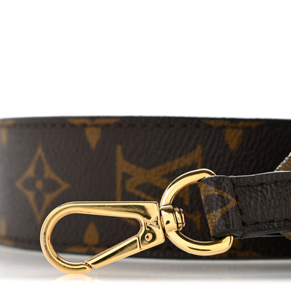 Louis Vuitton Monogram Bandouliere Shoulder Strap Black 6 of 7