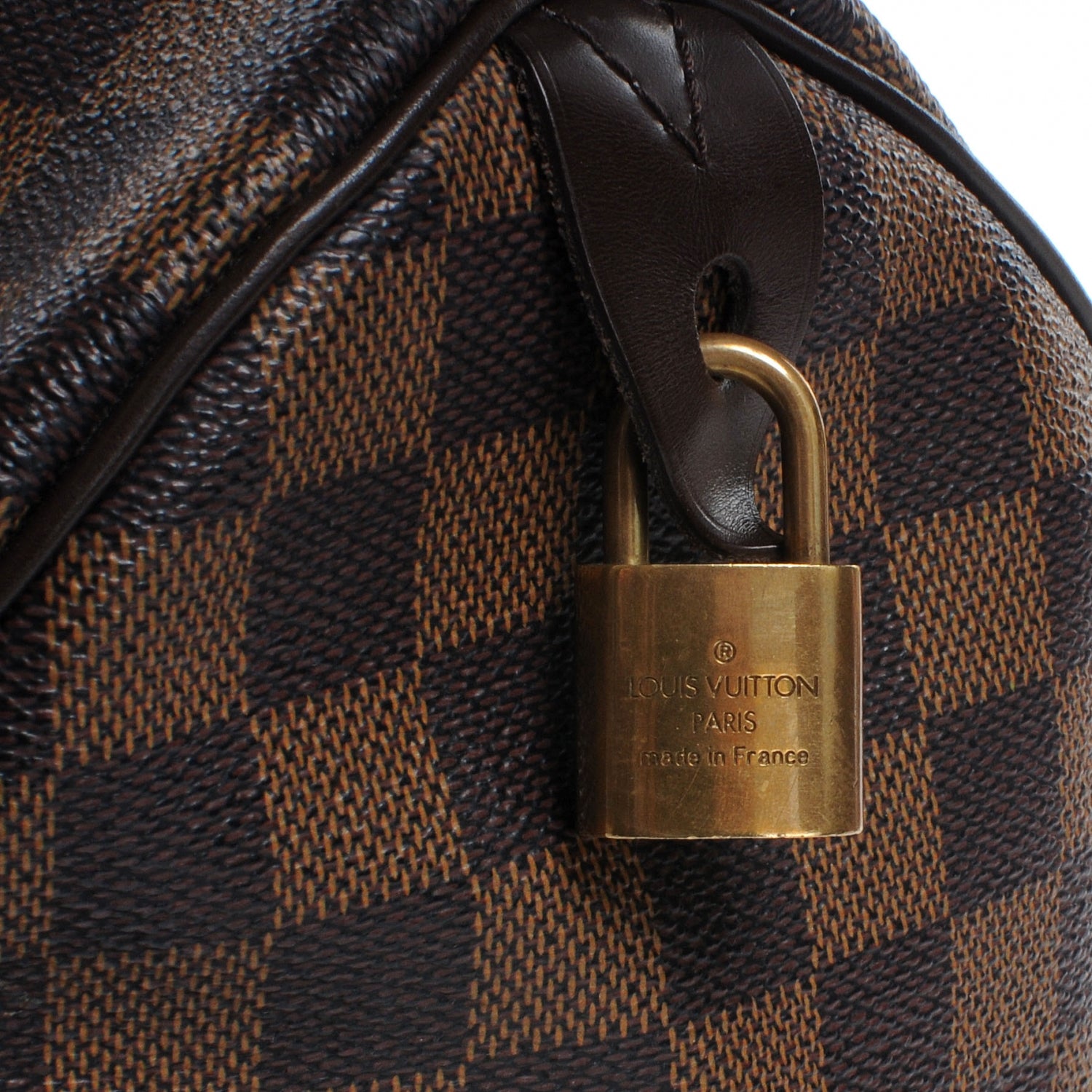 Louis Vuitton Damier Ebene Speedy 30 5 of 8