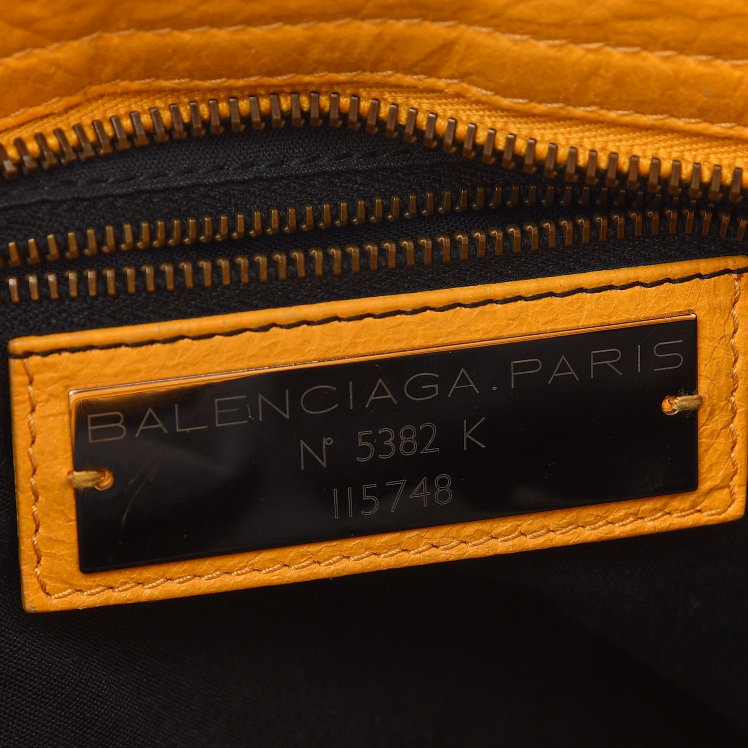 Balenciaga Agneau Classic Hardware City Mangue 6 of 13