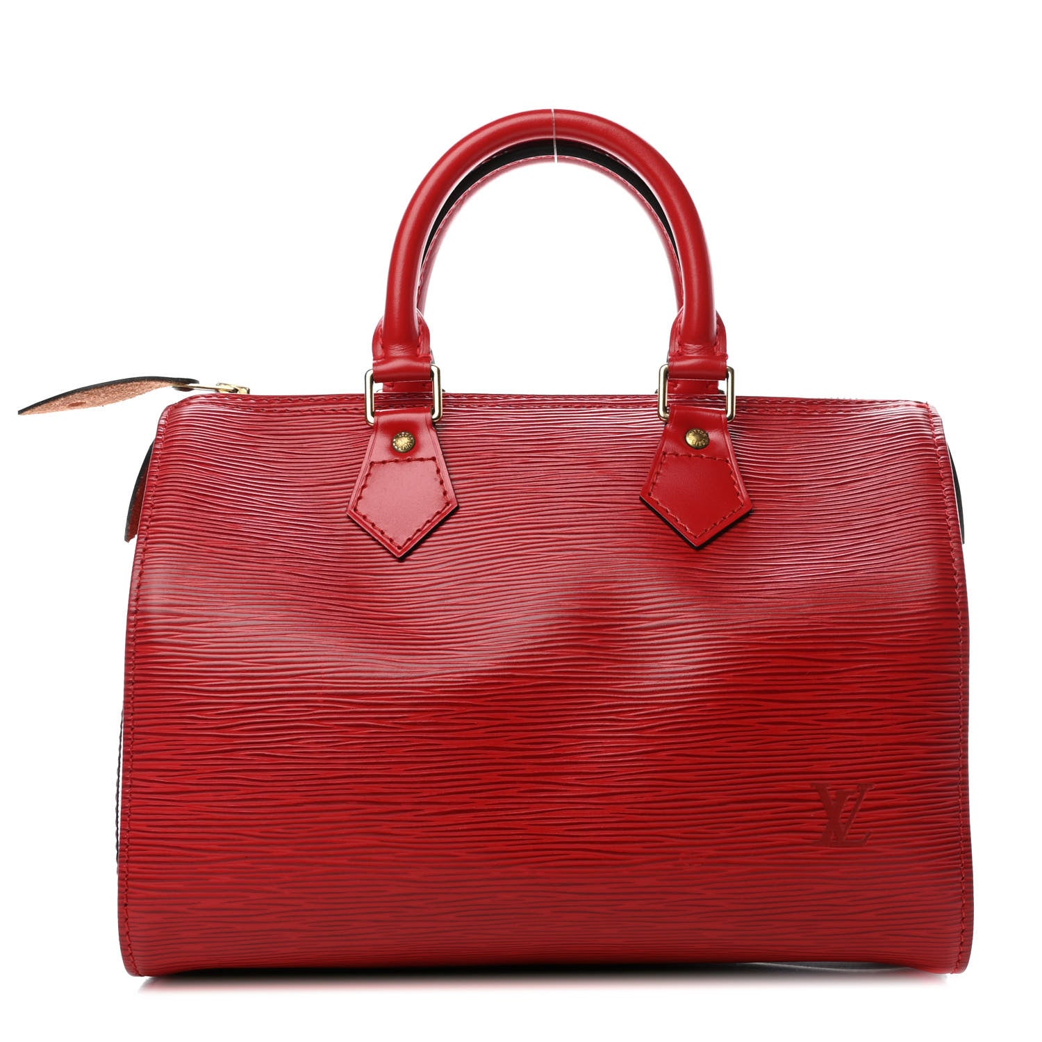 Louis Vuitton Epi Speedy 25 Castillan Red 1 of 4