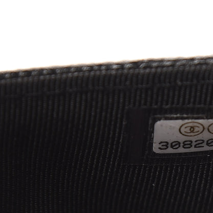 Chanel Caviar Quilted CC Zip Card Holder Black 7 of 8