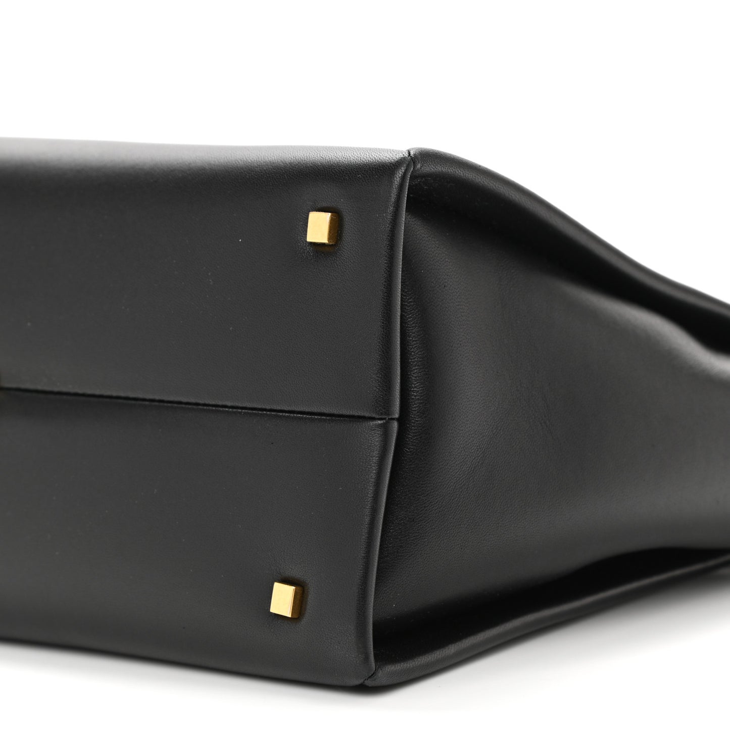 Nappa Medium One Stud Handbag Black