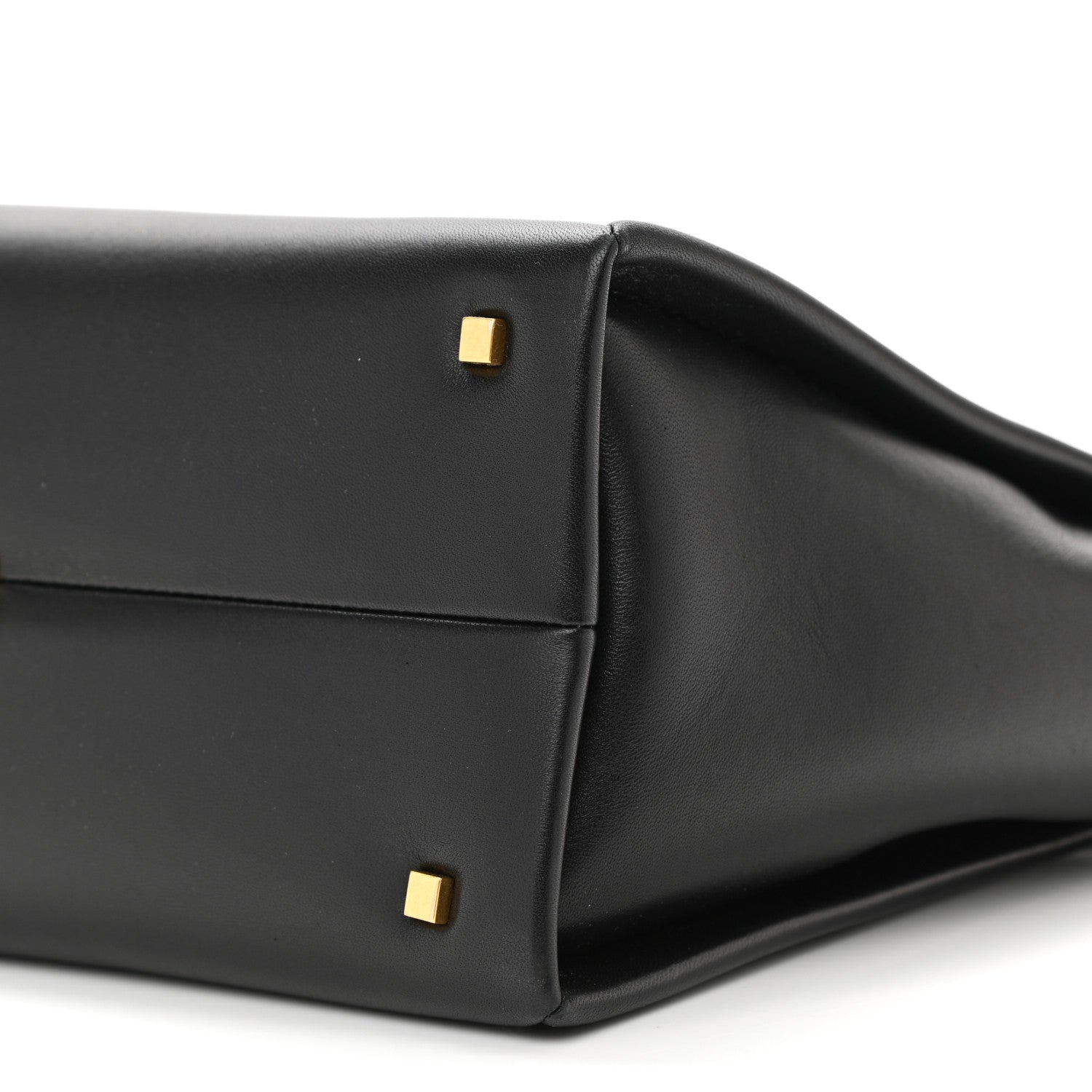 Valentino Garavani Nappa Medium One Stud Handbag Black 9 of 9