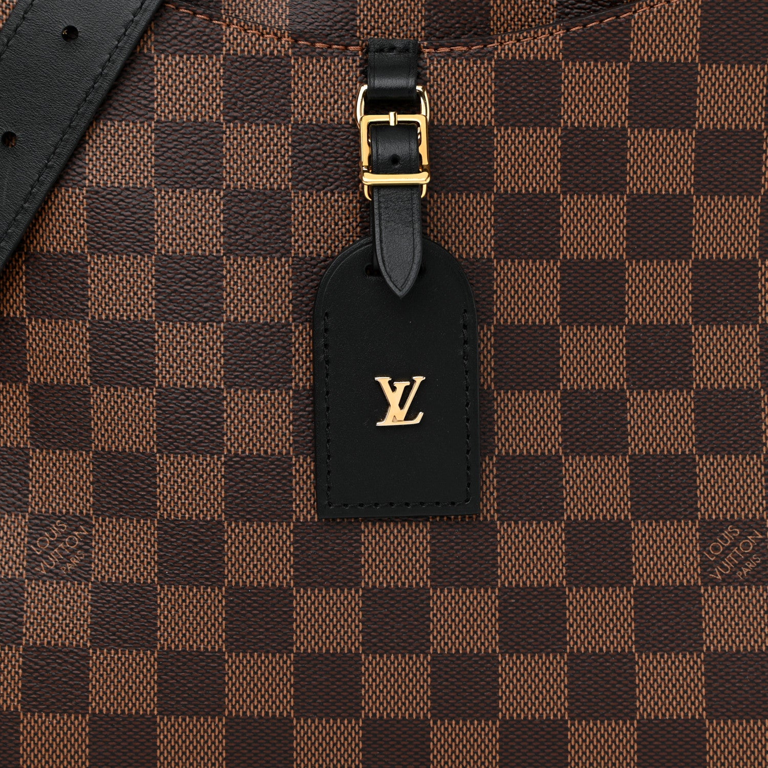 Louis Vuitton Damier Ebene Odeon MM Black 7 of 9