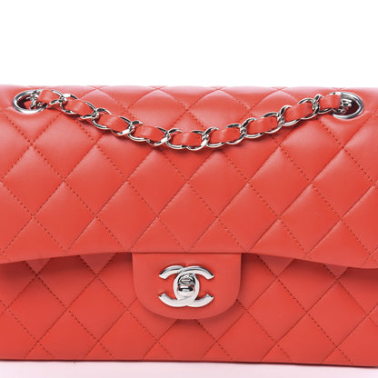 Chanel Lambskin Quilted Small Double Flap Red 10 of 11