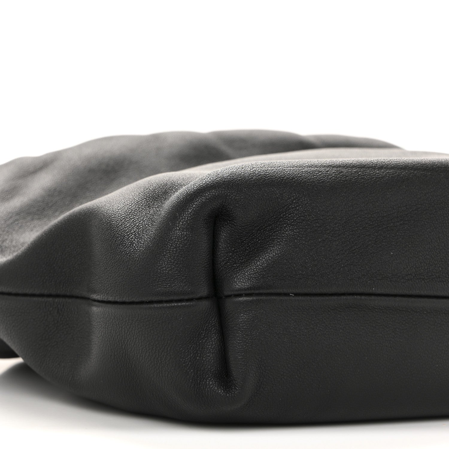 Loewe Mellow Nappa Donut Chain Mini Flamenco Knot Clutch Black 9 of 10